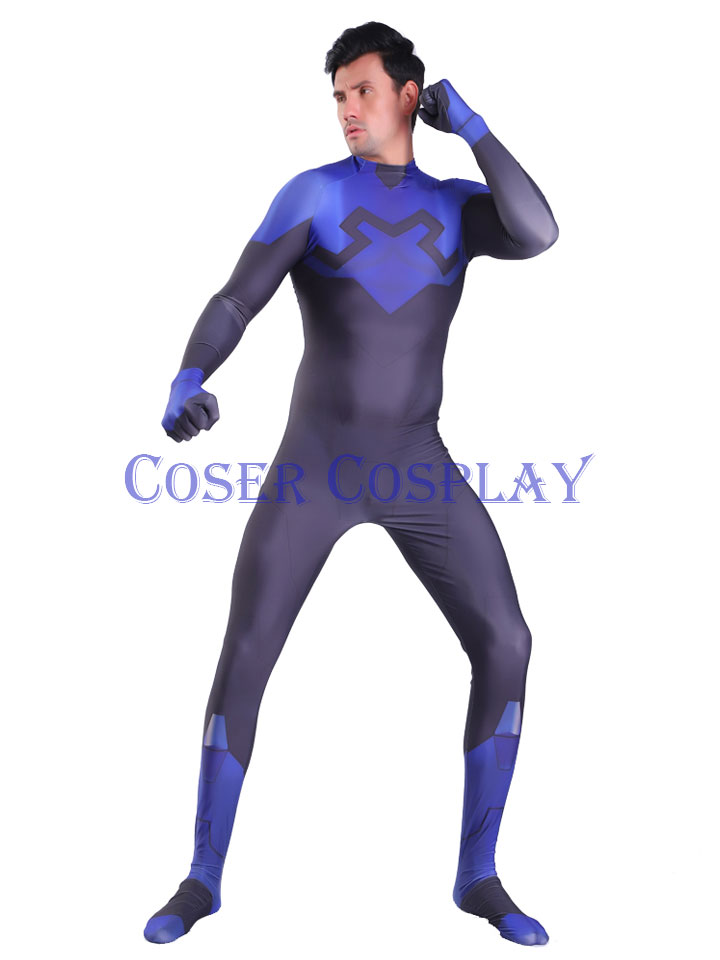 2020 Blue Beetle Halloween Costumes For Men 3107